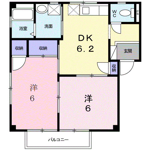 シーフォレスト Ｂ201号室
