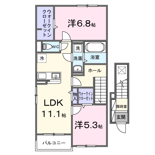 ヴィスタ203号室