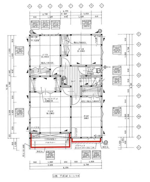 2階 (間取) 2階 (間取)
