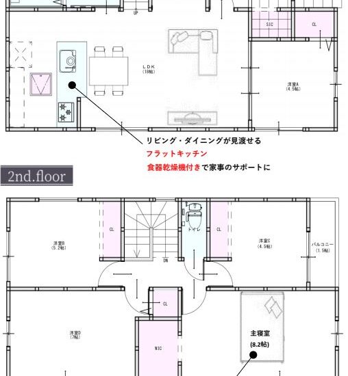 (間取) (間取)