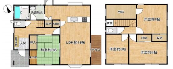 (間取)  (間取)