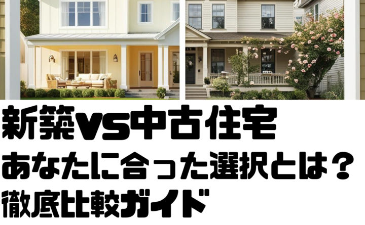 新築vs中古住宅