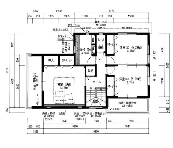 2F (間取)